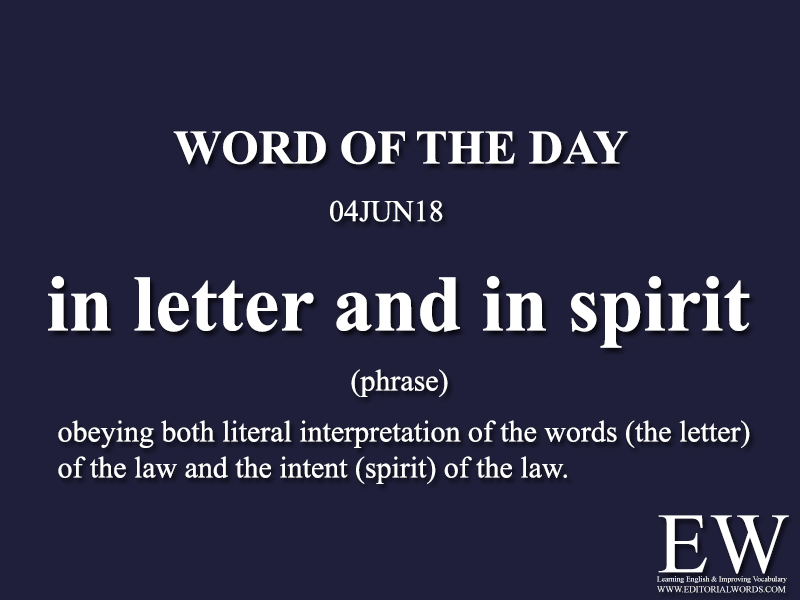 Word of the Day-04JUN18