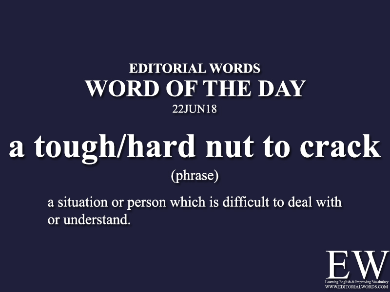 Word of the Day-22JUN18 - Editorial Words