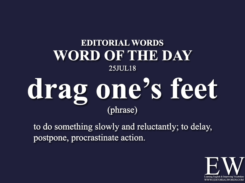 Word of the Day-25JUL18 - Editorial Words