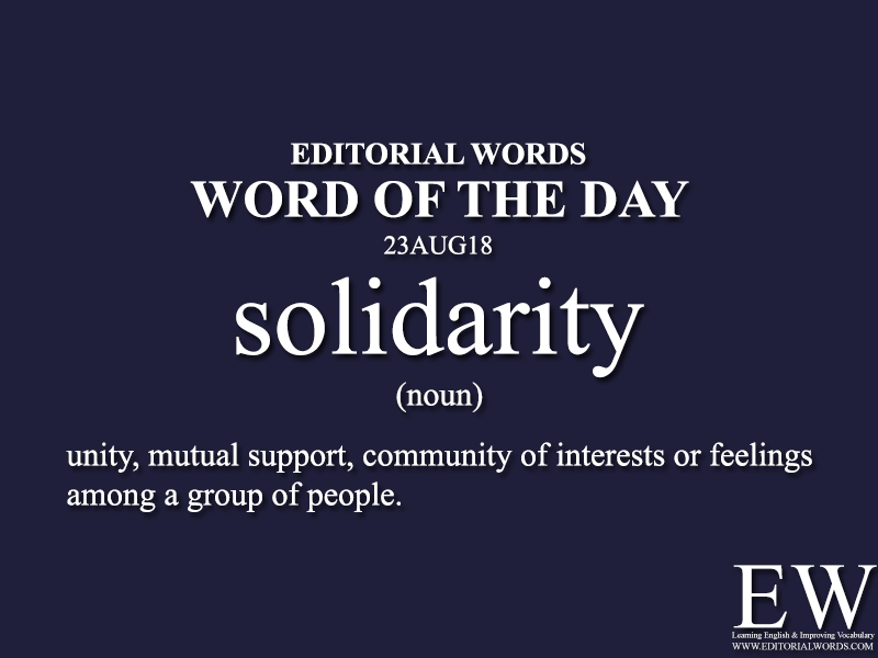 Word of the Day-23AUG18 - Editorial Words