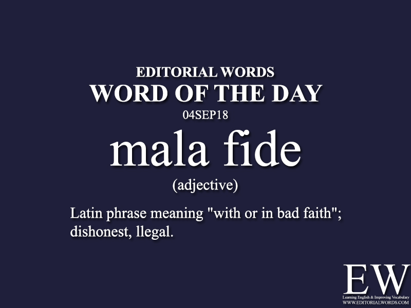  Word of the Day-04SEP18 - Editorial Words