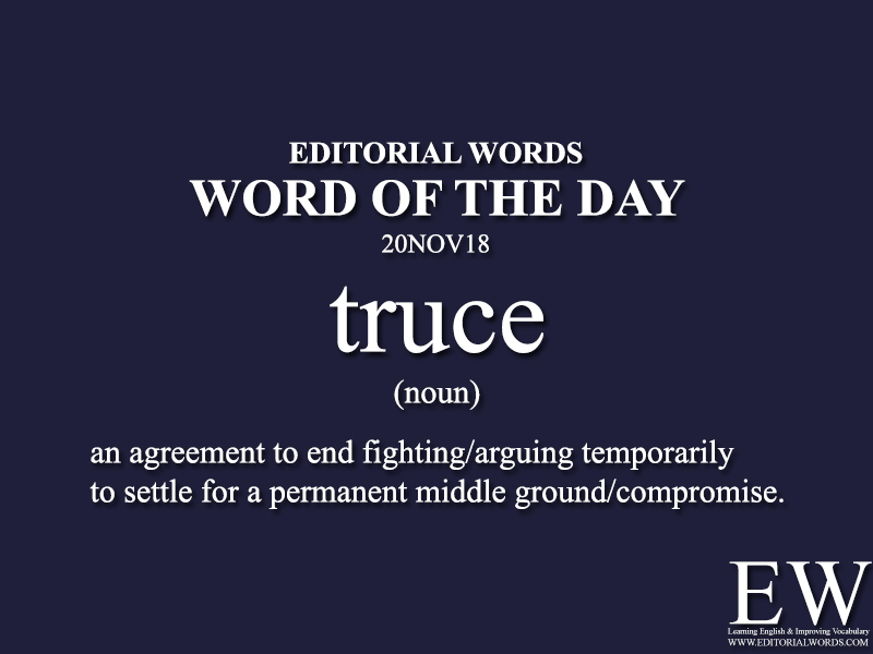 Word of the Day-20NOV18 - Editorial Words