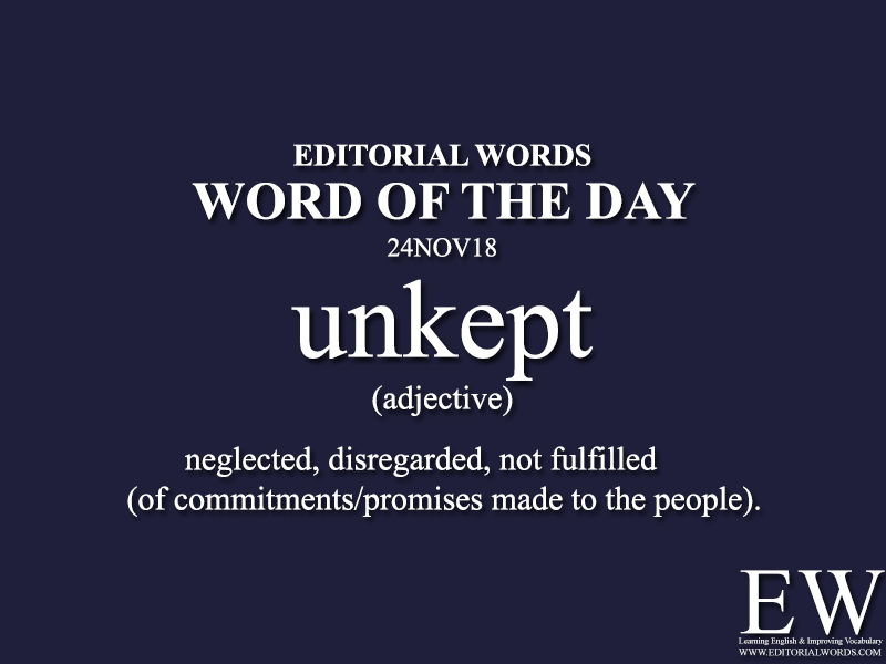 Word of the Day-24NOV18 - Editorial Words