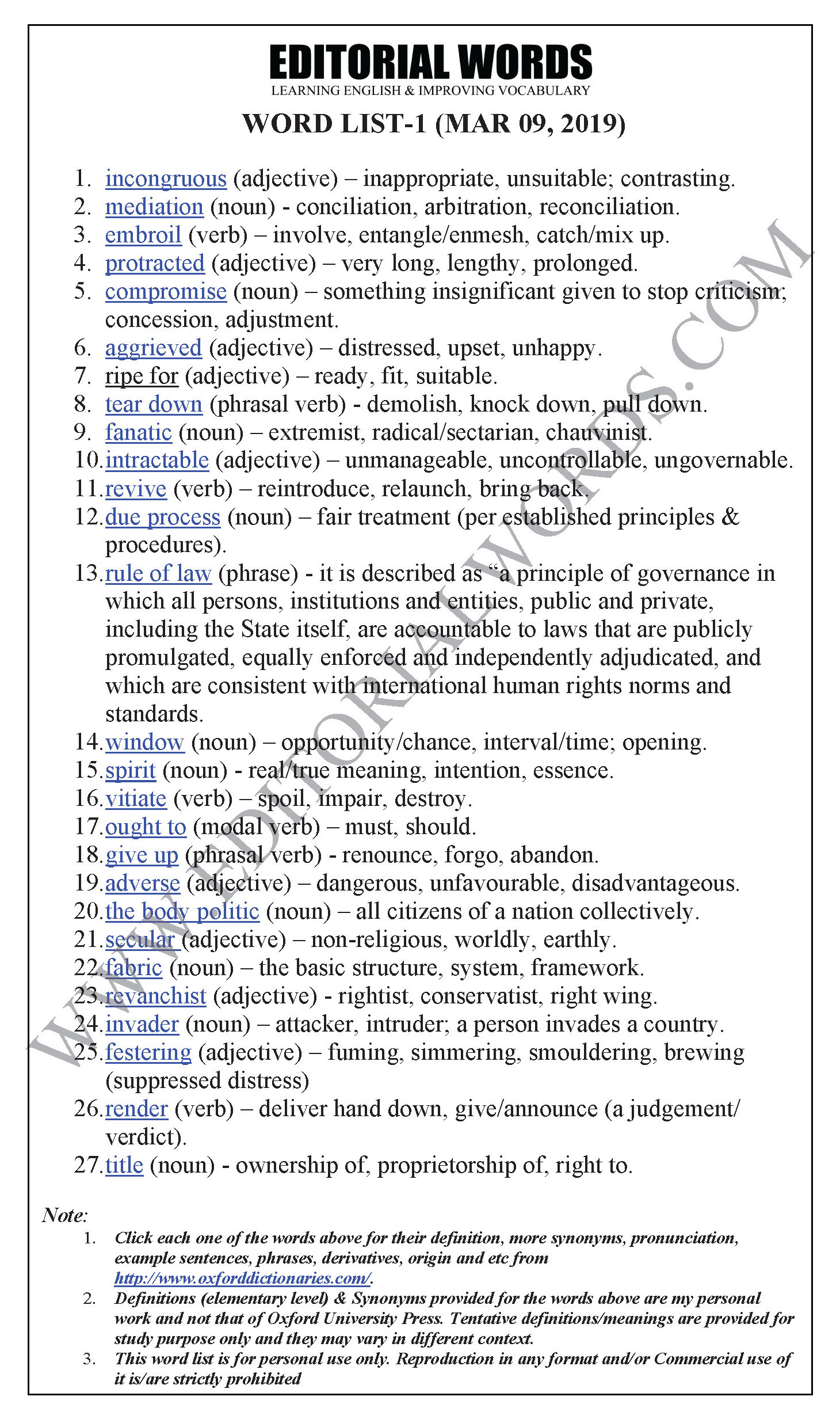  The Hindu Editorial (Strange turn) - Mar 09, 2019