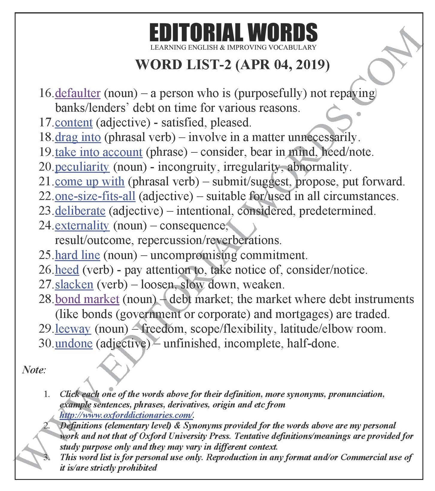 The Hindu Editorial (Serious setback) - Apr 04, 2019