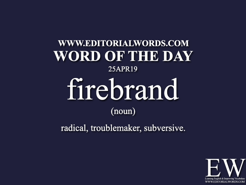 Word of the Day-25APR19-Editorial Words