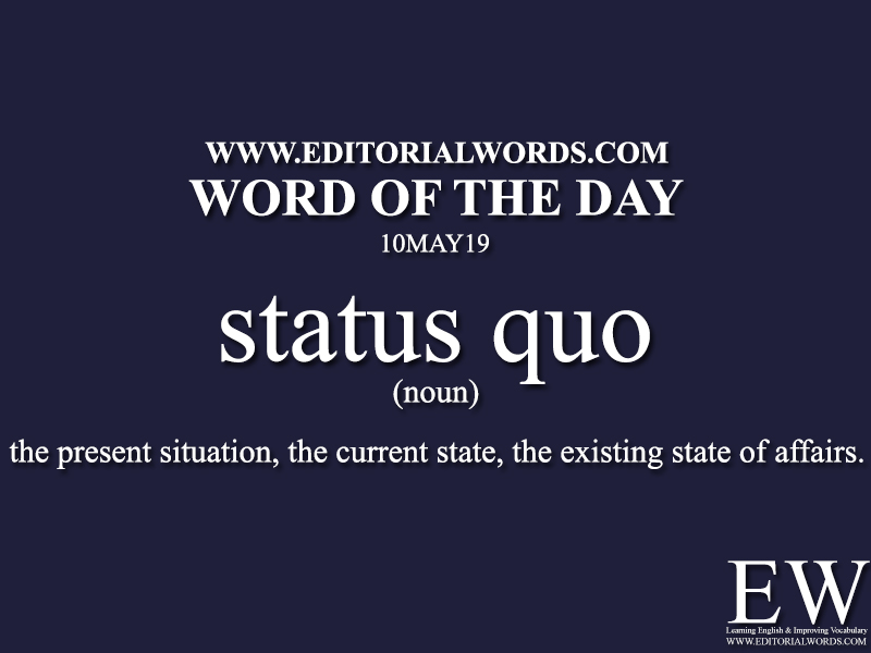 Word of the Day-10MAY19-Editorial Words