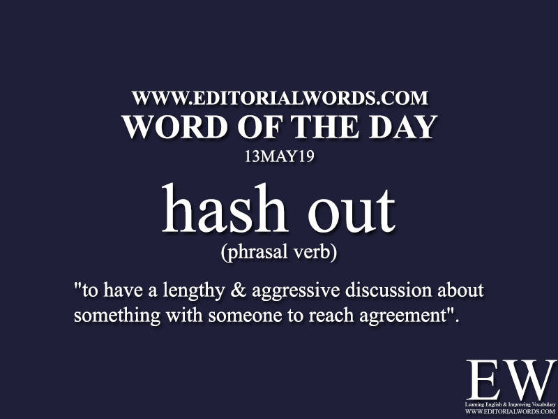 Word of the Day-13MAY19-Editorial Words