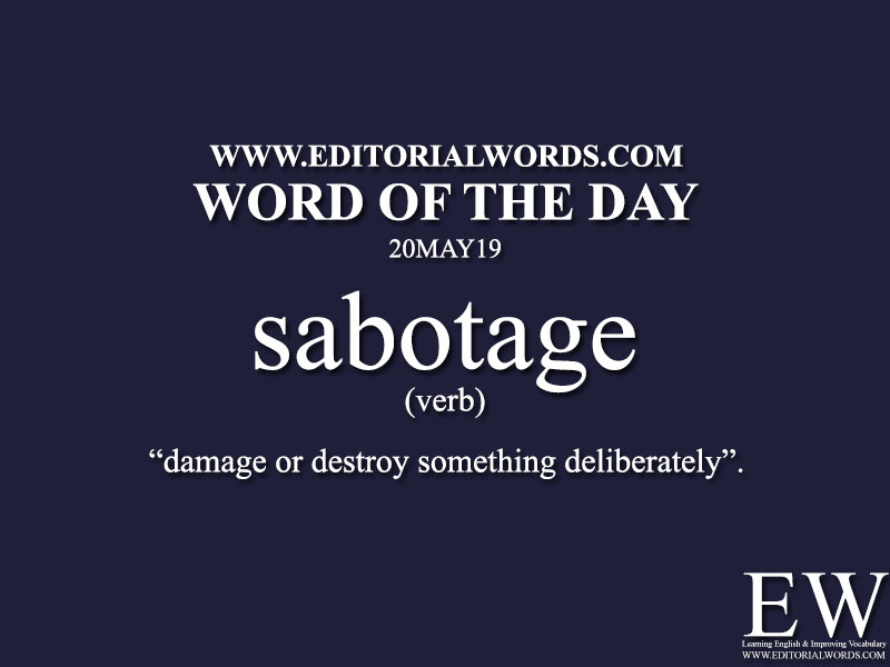 Word of the Day-20MAY19-Editorial Words