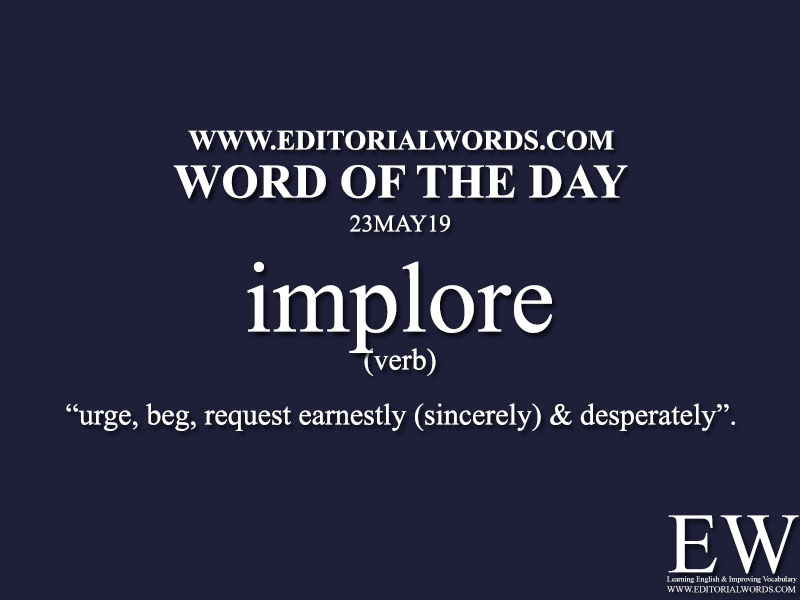 Word of the Day-23MAY19-Editorial Words