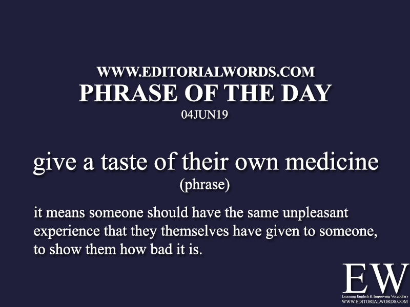 Phrase of the Day-04JUN19-Editorial Words