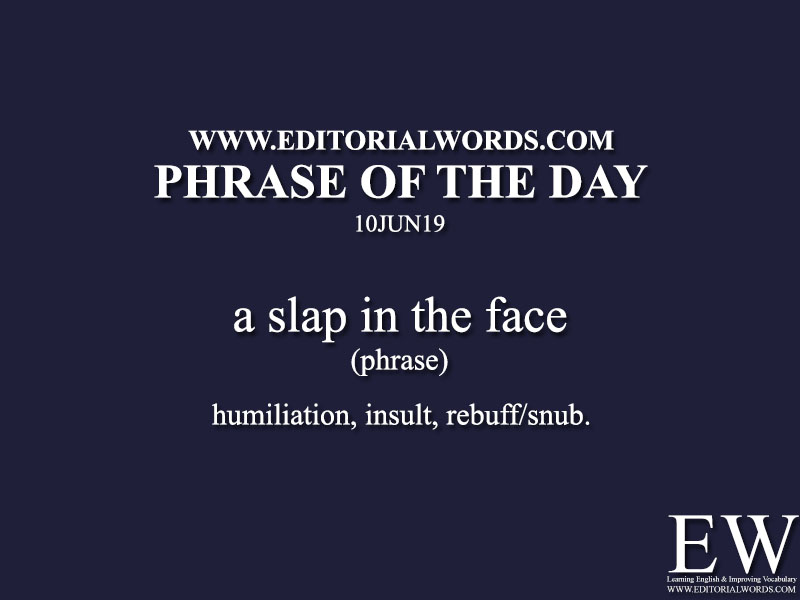 Phrase of the Day-10JUN19-Editorial Words