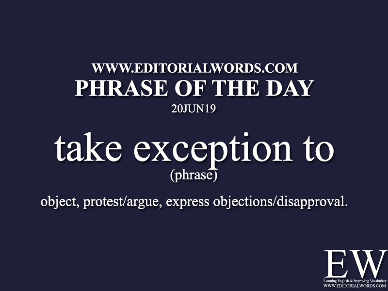 Phrase of the Day-20JUN19-Editorial Words