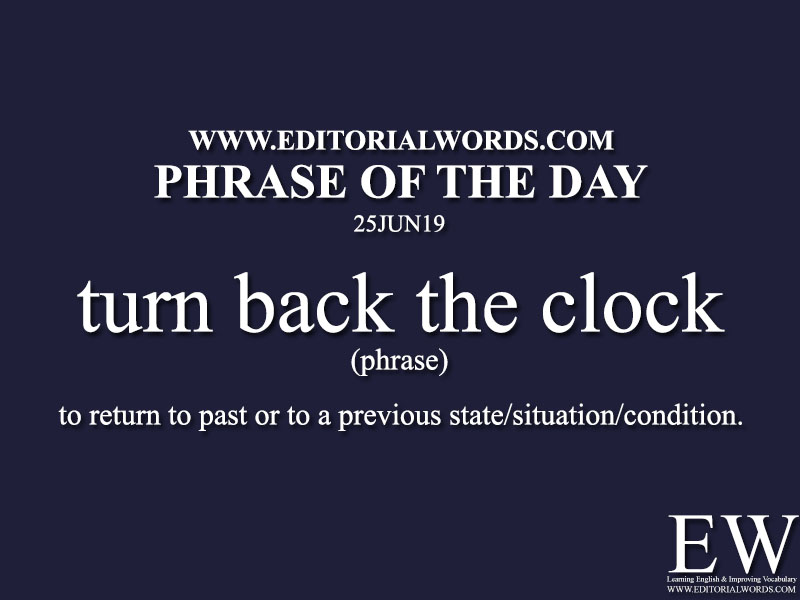 Phrase of the Day-25JUN19-Editorial Words