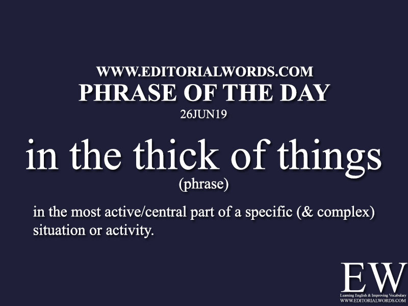 Phrase of the Day-26JUN19-Editorial Words