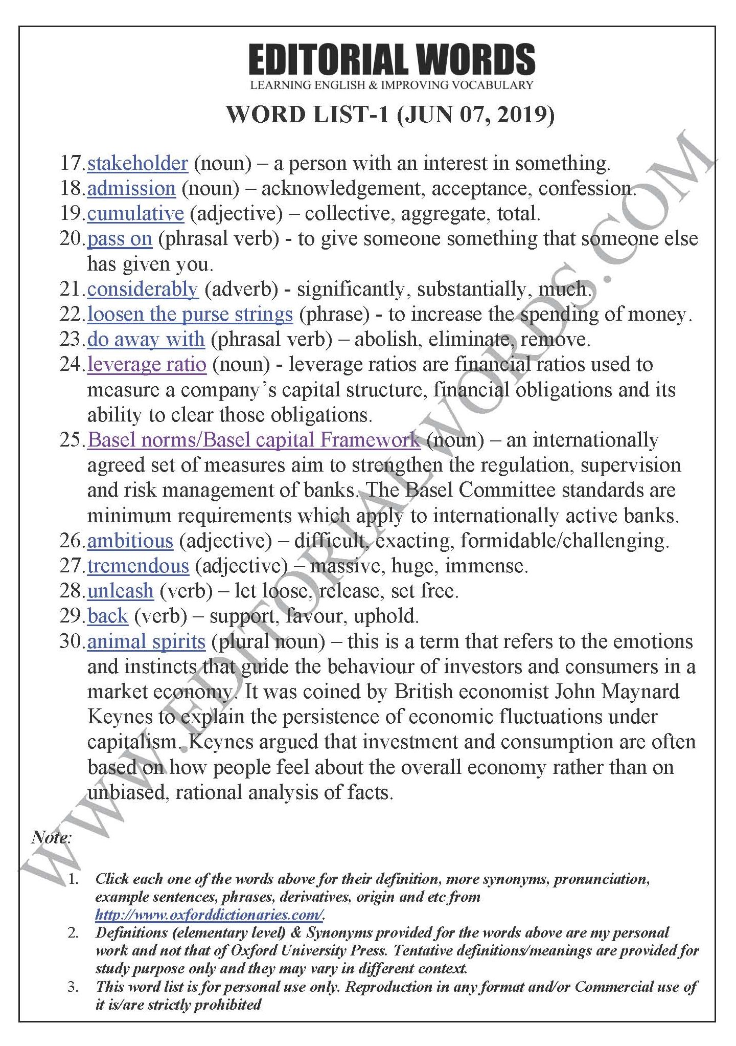 The Hindu Editorial (No surprises) - Jun 07, 2019