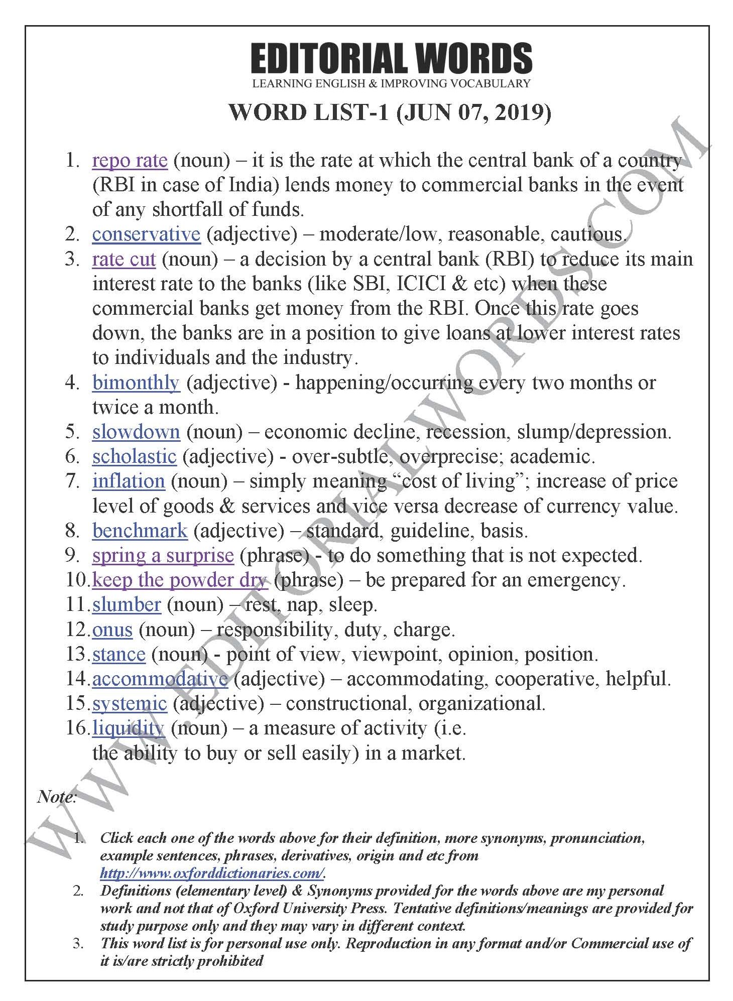 The Hindu Editorial (No surprises) - Jun 07, 2019