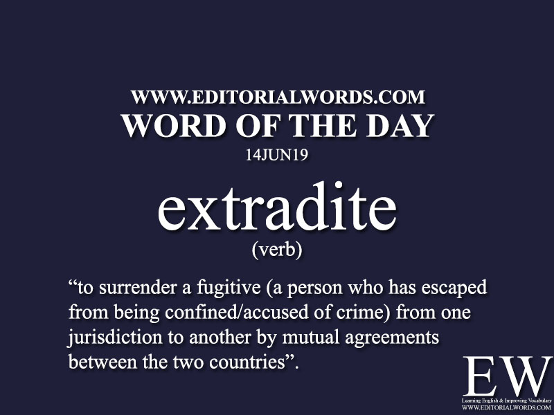 Word of the Day-14JUN19-Editorial Words