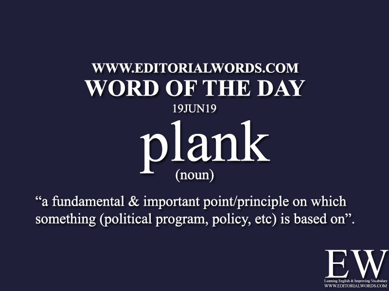 Word of the Day-19JUN19-Editorial Words