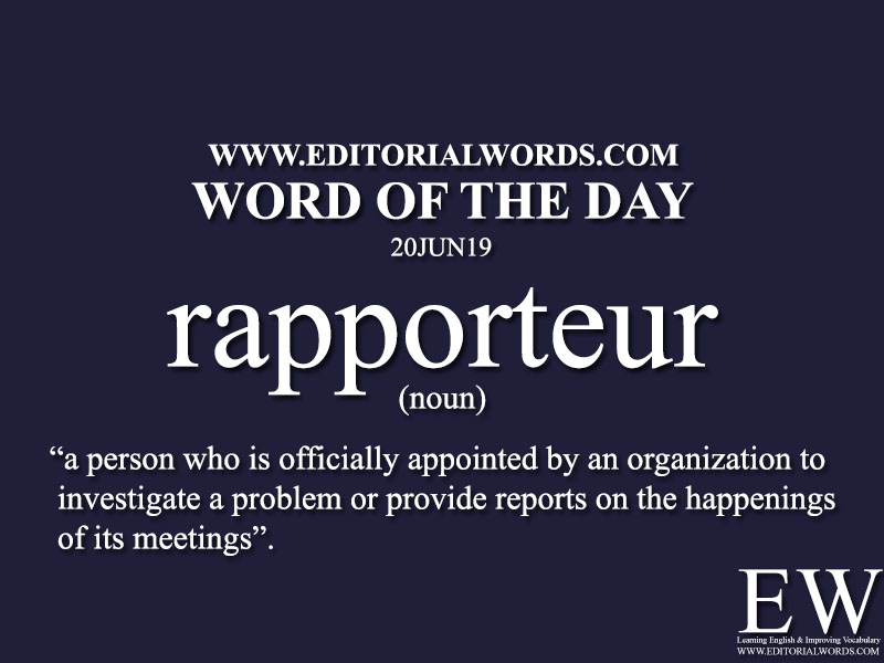 Word of the Day-20JUN19-Editorial Words