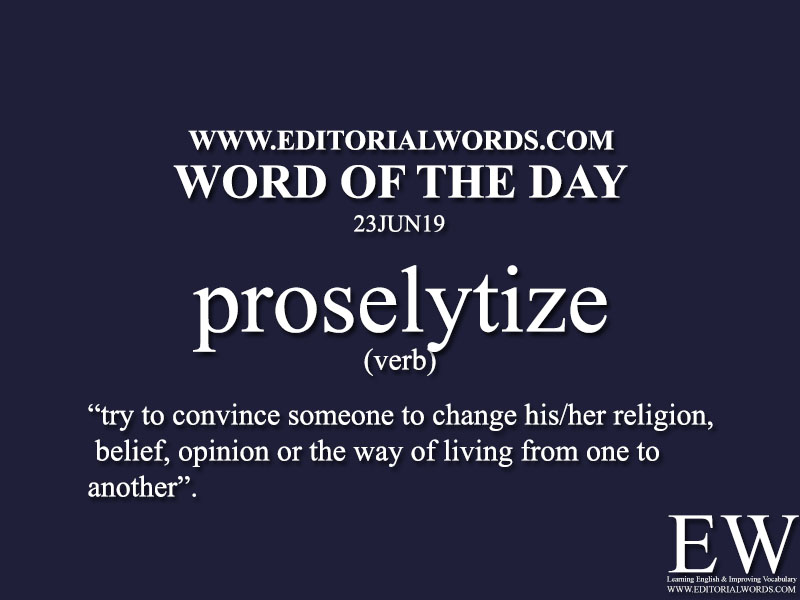 Word of the Day-23JUN19-Editorial Words