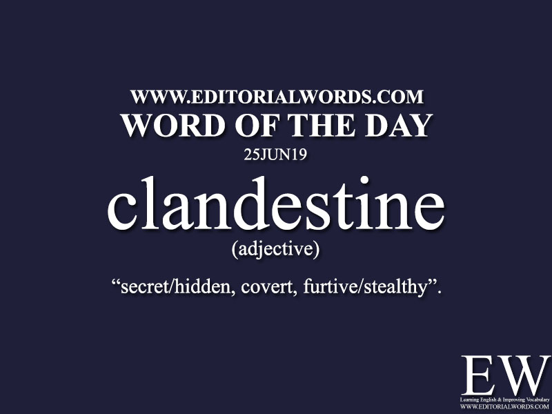 Word of the Day-25JUN19-Editorial Words