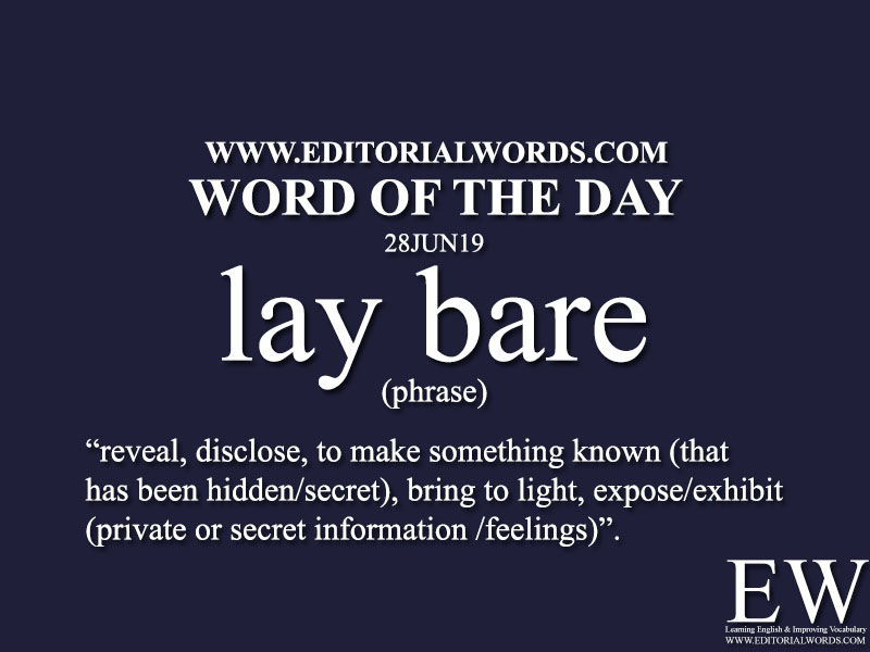 Word of the Day-28JUN19-Editorial Words