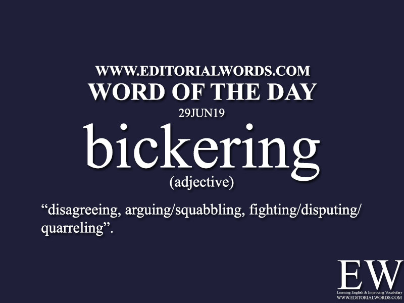 Word of the Day-29JUN19-Editorial Words