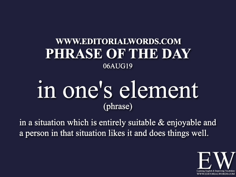 Phrase of the Day-06AUG19-Editorial Words