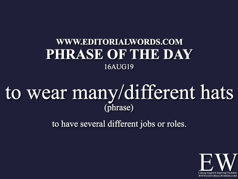 Phrase of the Day-16AUG19-Editorial Words