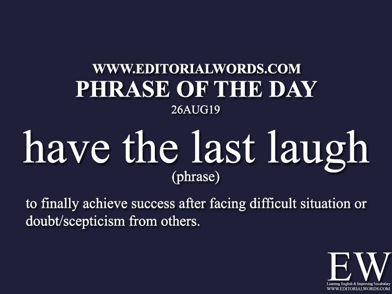 Phrase of the Day-26AUG19-Editorial Words