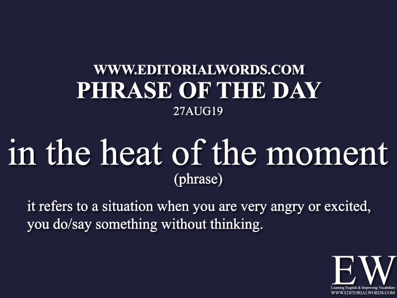 Phrase of the Day-27AUG19-Editorial Words