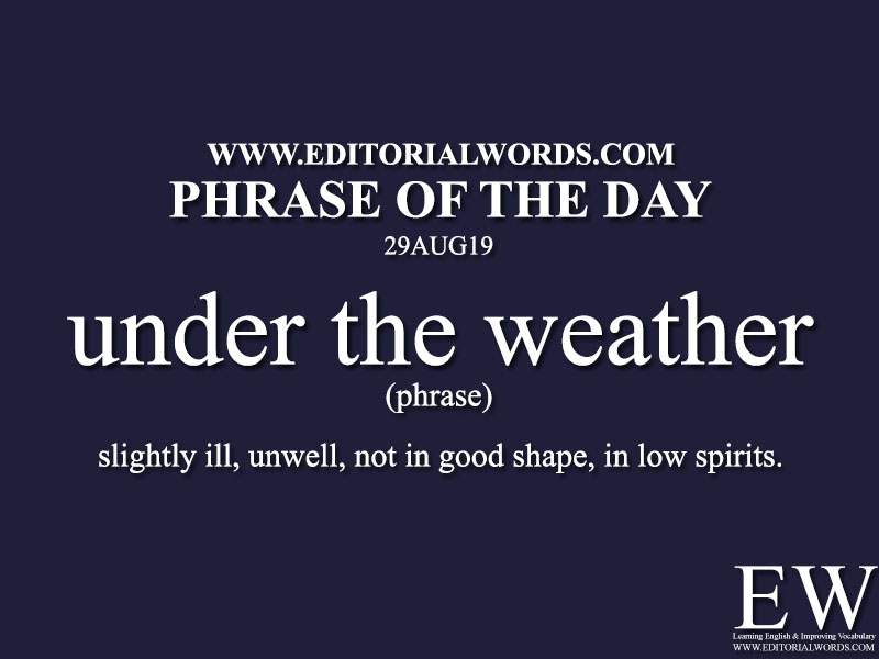 Phrase of the Day-29AUG19-Editorial Words