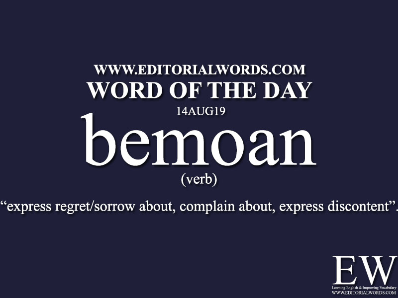 Word of the Day-14AUG19-Editorial Words