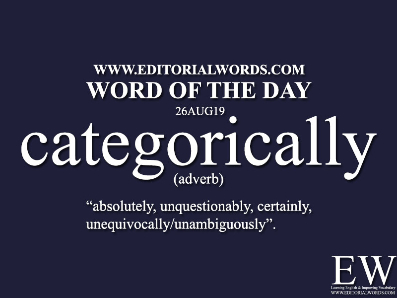 Word of the Day-26AUG19-Editorial Words