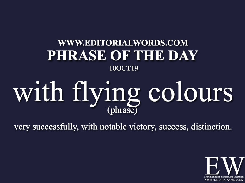 Phrase of the Day-10OCT19-Editorial Words