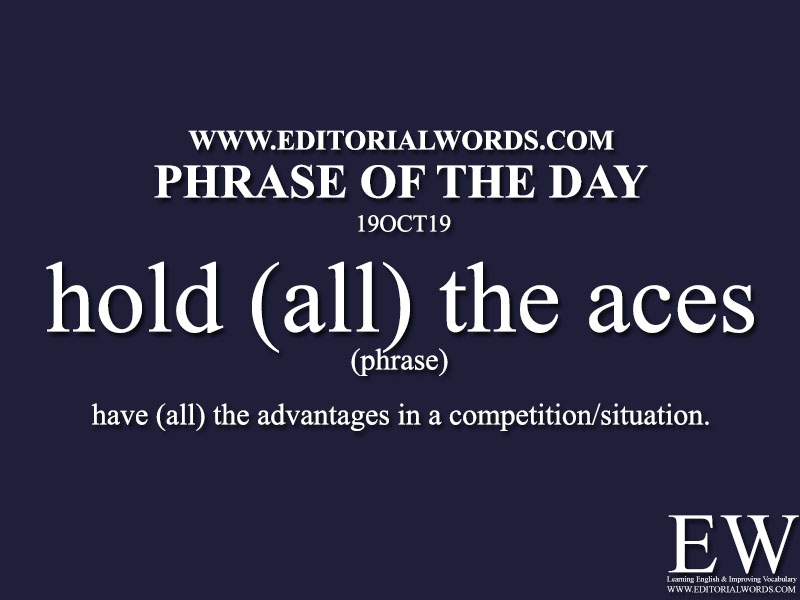 Phrase of the Day-19OCT19-Editorial Words