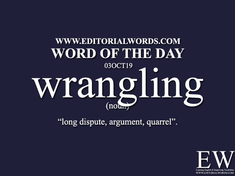 Word of the Day-03OCT19-Editorial Words