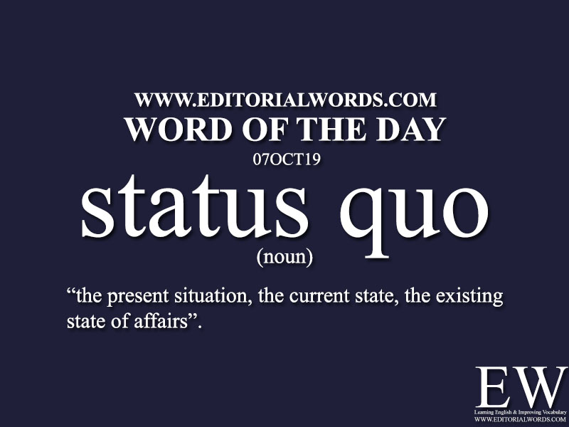 Word of the Day-07OCT19-Editorial Words