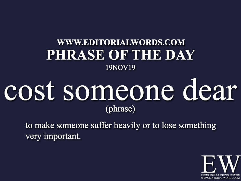 Phrase of the Day-19NOV19-Editorial Words