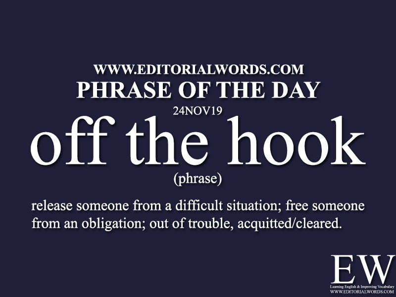 Phrase of the Day-24NOV19-Editorial Words