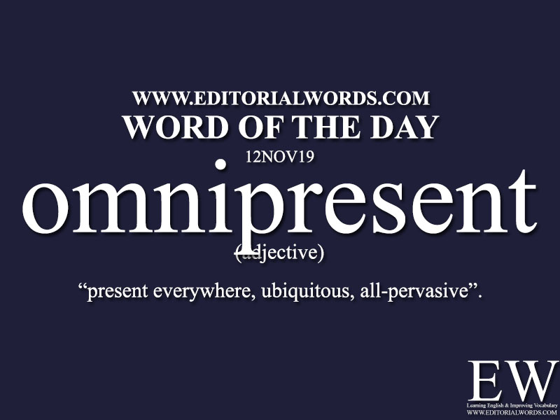 Word of the Day-12NOV19-Editorial Words