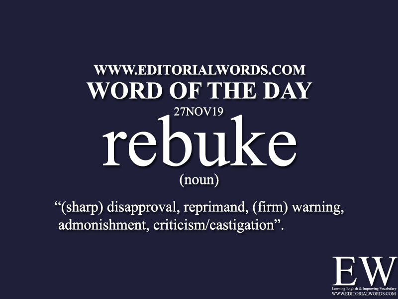 Word of the Day-27NOV19-Editorial Words