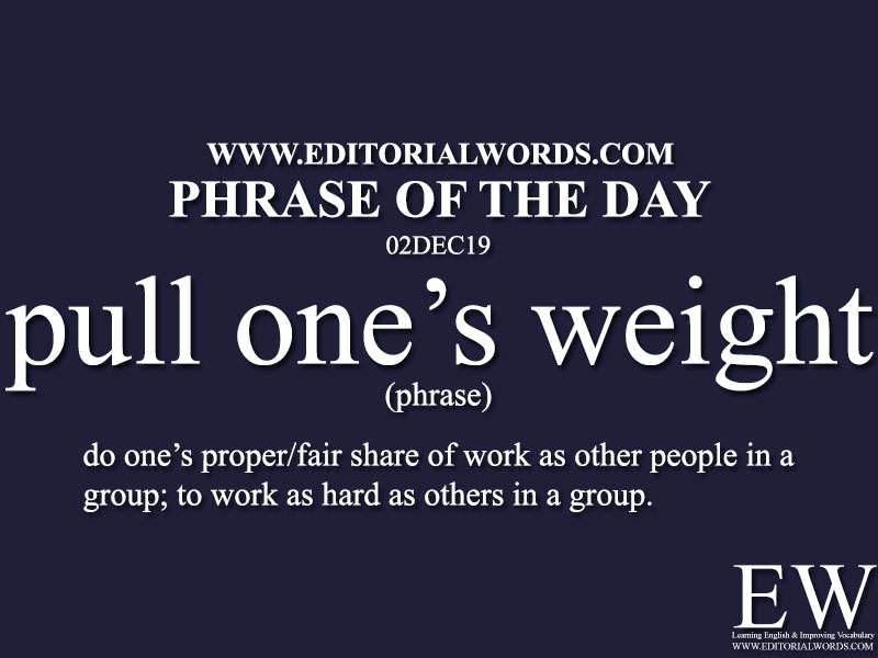 Phrase of the Day-02DEC19-Editorial Words