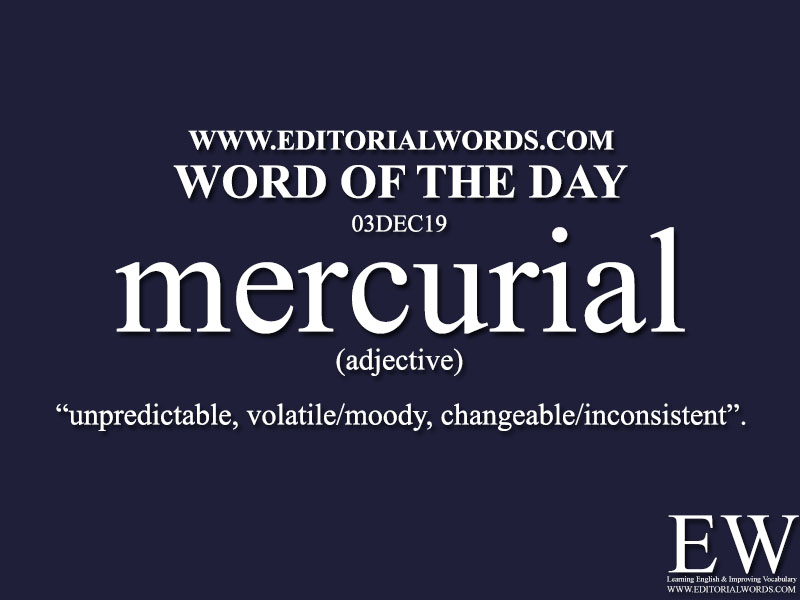 Word of the Day-03DEC19-Editorial Words