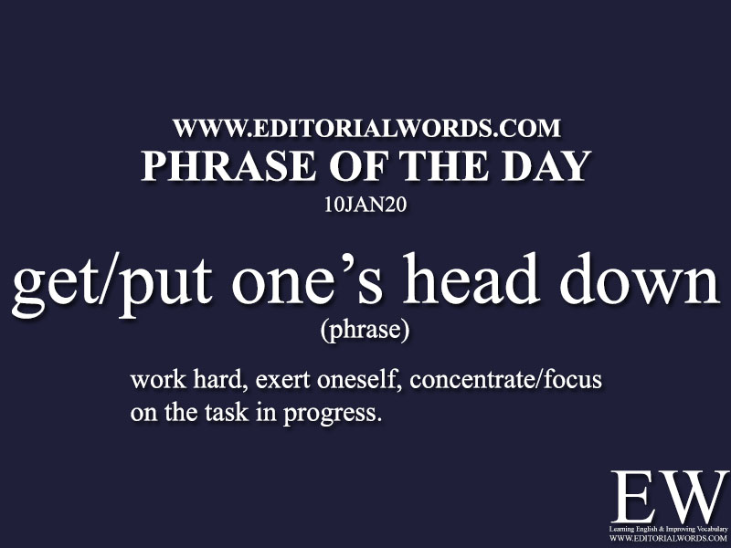 Phrase of the Day-10JAN20-Editorial Words