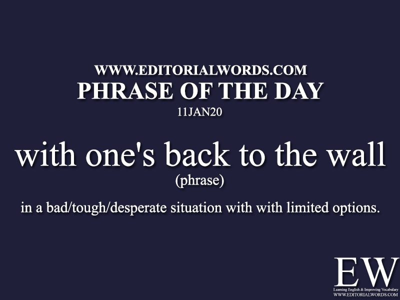 Phrase of the Day-11JAN20-Editorial Words