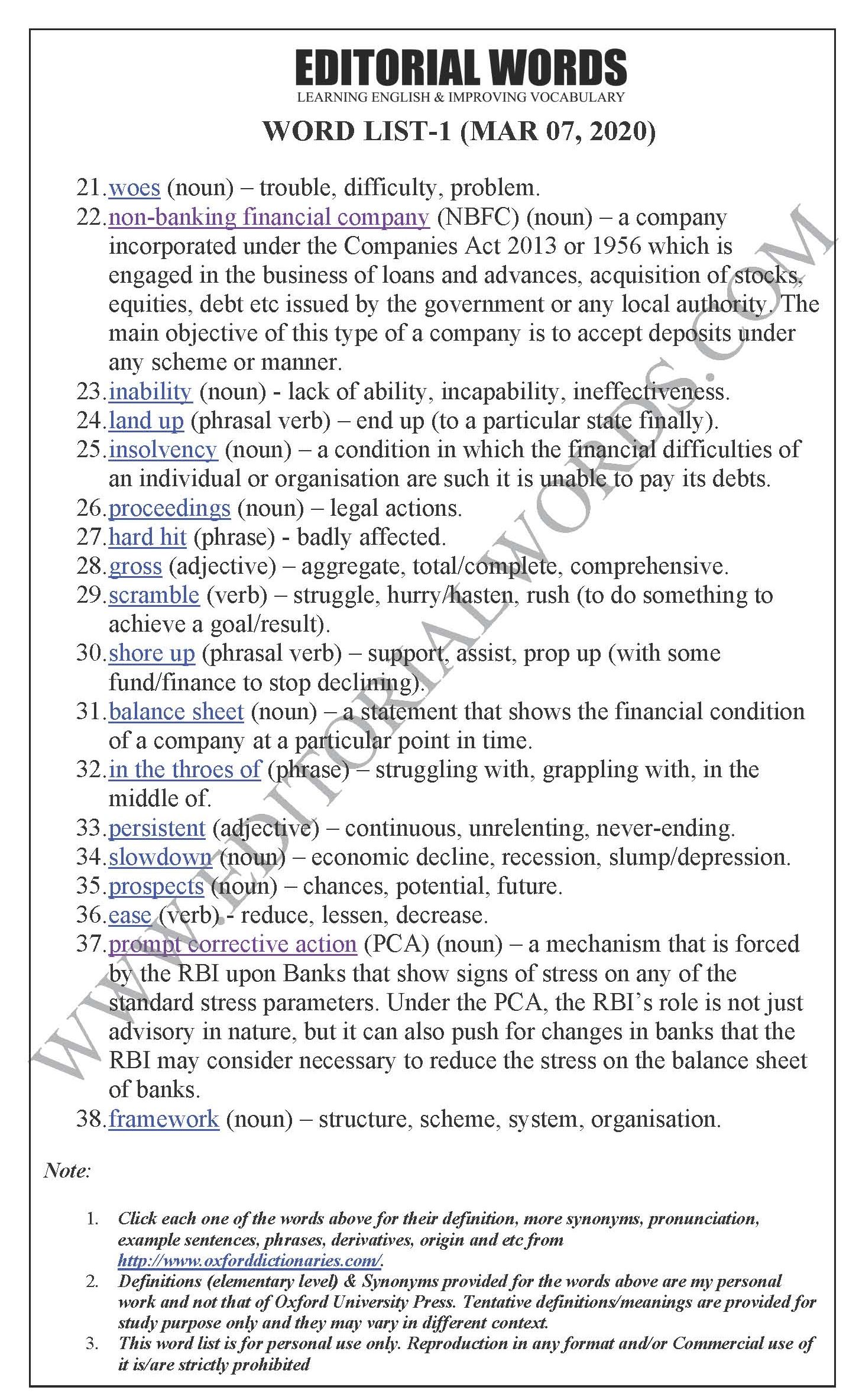 The Hindu Editorial (Banking on bailouts) - Mar 07, 2020