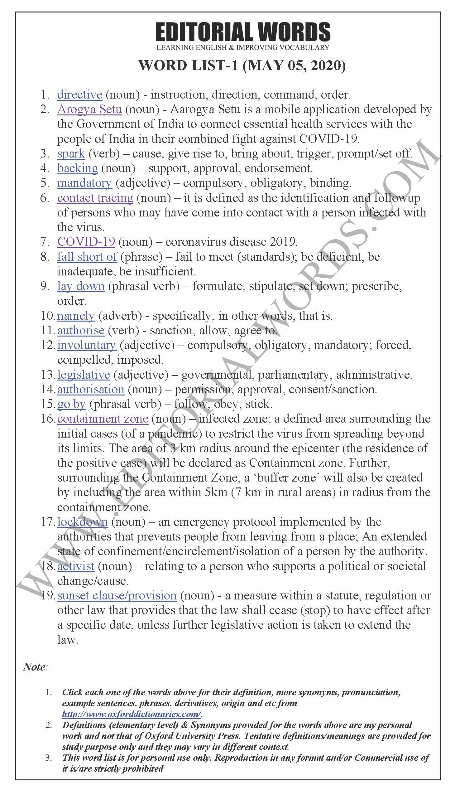 The Hindu Editorial (App for one season) - May 05, 2020