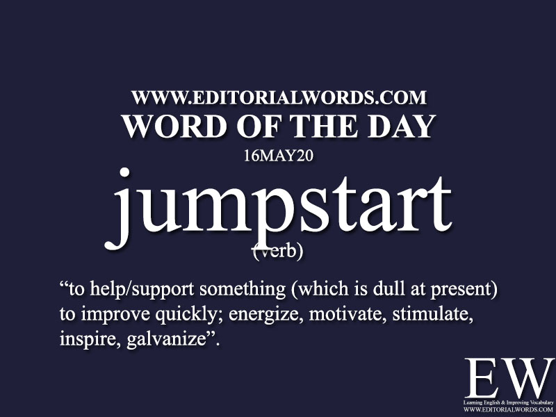 Word of the Day (jumpstart)-16MAY20